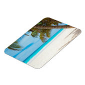 Tropisch paradijsstrand magneet (Linkerzijde)