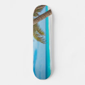 Tropisch paradijsstrand skateboard (Voorkant)