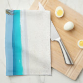 Tropisch paradijsstrand theedoek (Quarter Fold)