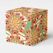 Tropisch paradijsvogel 2 bedankdoosjes (Voorkant Zijde)