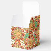 Tropisch paradijsvogel 2 bedankdoosjes (Geopend)