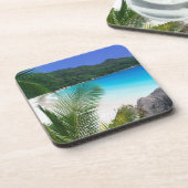 Tropisch Paradise Beach Onderzetter Set (Linkerzijde)