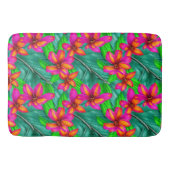 Tropisch paradise Floral Pattern Badmat (Voorkant)