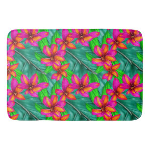 Tropisch paradise Floral Pattern Badmat