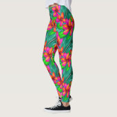 Tropisch paradise Floral Pattern Leggings (Links)