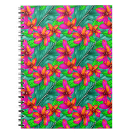 Tropisch paradise Floral Pattern Notitieboek