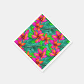 Tropisch paradise Floral Pattern Servet (Hoek)