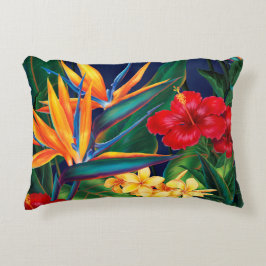 Tropisch Paradise Hawaiian Floral Accent Kussen