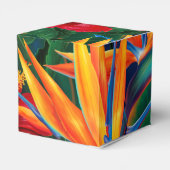 Tropisch Paradise Hawaiian Floral Bedankdoosjes (Achterkant)