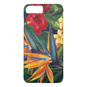 Tropisch Paradise Hawaiian Floral iPhone 8/7 Plus Hoesje