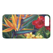 Tropisch Paradise Hawaiian Floral Case-Mate iPhone Case (Achterkant (Horizontaal))