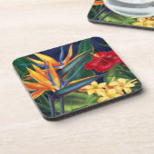 Tropisch paradise hawaiian Floral Onderzetters (Linkerzijde)