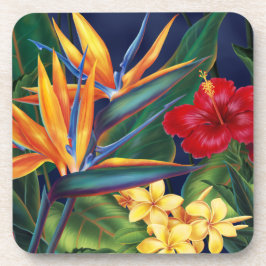 Tropisch paradise hawaiian Floral Onderzetters