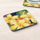 Tropisch paradise hawaiian Floral Onderzetters (Linkerzijde)