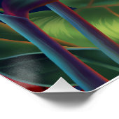 Tropisch paradise hawaiian Floral Posters (Hoek)