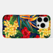 Tropisch paradise Hawaiian Floral Verticaal Case-Mate iPhone Case (Achterkant (horizontaal))