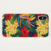 Tropisch paradise Hawaiian Floral Verticaal Case-Mate iPhone Case (Achterkant (horizontaal))