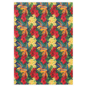 Tropisch paradise Hawaiian Floral Wide Tafelkleed (Voorkant)