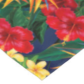 Tropisch paradise Hawaiian Floral Wide Tafelkleed (Gekanteld)