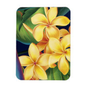Tropisch paradise Hawaiian Plumeria Magnet Magneet (Verticaal)