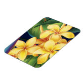 Tropisch paradise Hawaiian Plumeria Magnet Magneet (Linkerzijde)
