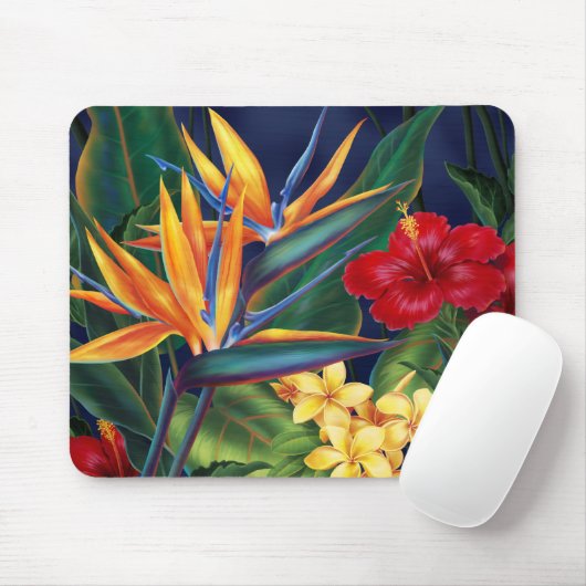 Tropisch paradise Mousepad Muismat (Met muis)