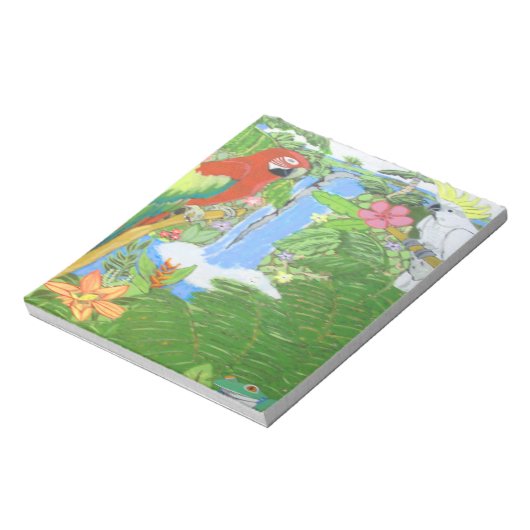 Tropisch paradise Note Pad Notitieblok (Linkerzijde)