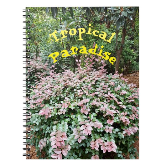 Tropisch paradise Notitieboek (Voorkant)
