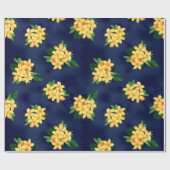 Tropisch Paradise Plumeria Hawaiian Cadeaupapier (Vlak)