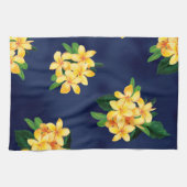 Tropisch Paradise Plumeria Hawaiian Theedoek (Horizontaal)