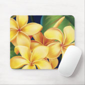 Tropisch paradise Plumeria Mousepad Muismat (Met muis)