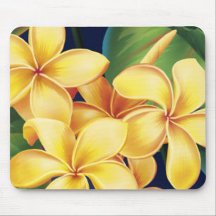 Tropisch paradise Plumeria Mousepad Muismat