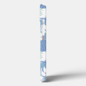 Tropisch Pastel Ananas Patroon Case-Mate iPhone Case (Achterkant / Links)