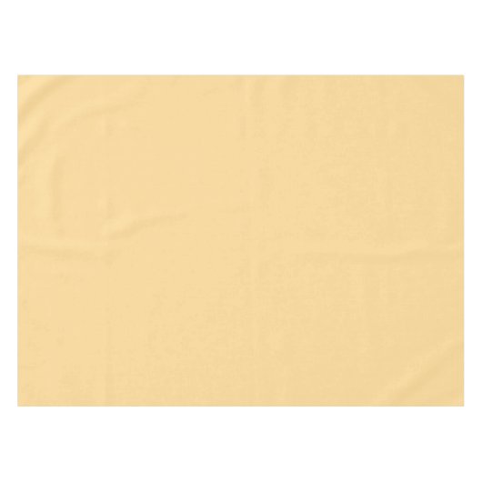 Tropisch pastel geel tafelkleed (Voorkant (Horizontaal))