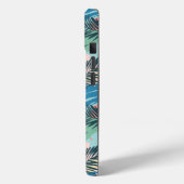 Tropisch pastelbladpatroon Case-Mate iPhone case (Achterkant / Links)