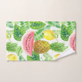 Tropisch patroon bad handdoek (Handdoek)