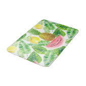 Tropisch patroon badmat (Gekanteld)