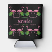 Tropisch patroon blikjeskoeler (Voorkant)