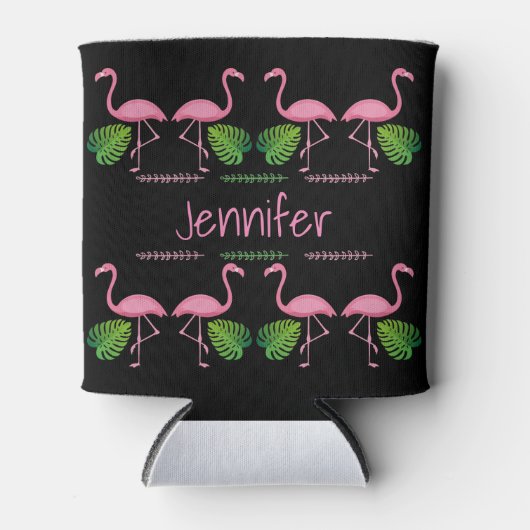 Tropisch patroon blikjeskoeler (Voorkant)