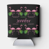 Tropisch patroon blikjeskoeler (Achterkant)