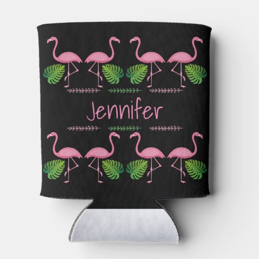 Tropisch patroon blikjeskoeler (Achterkant)