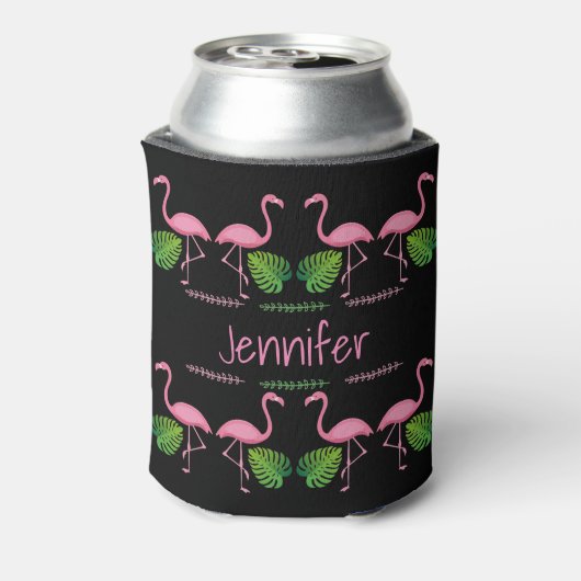 Tropisch patroon blikjeskoeler (Blikje Achterkant)