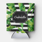 Tropisch patroon blikjeskoeler (Voorkant)