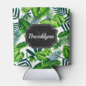 Tropisch patroon blikjeskoeler (Achterkant)