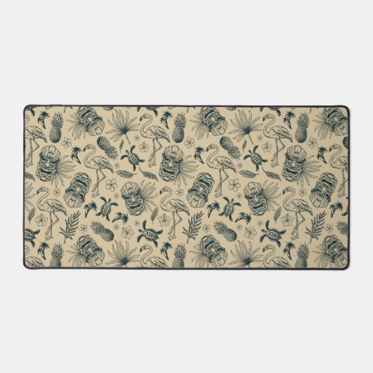 tropisch patroon bureaumat (Voorkant)