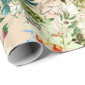 Tropisch patroon cadeaupapier (Rol Hoek)