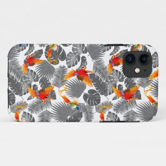 tropisch patroon Case-Mate iPhone case (Achterkant (horizontaal))