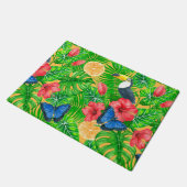 Tropisch patroon deurmat (Schuin)