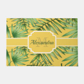 Tropisch patroon deurmat (Voorkant)