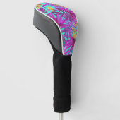 Tropisch patroon golfheadcover (Schuin)